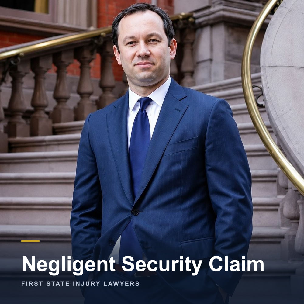 Negligent Security Claim — Delaware personal injury attorney Peter K. Janczyk of First State Injury Lawyers, outside the firm's Wilmington office