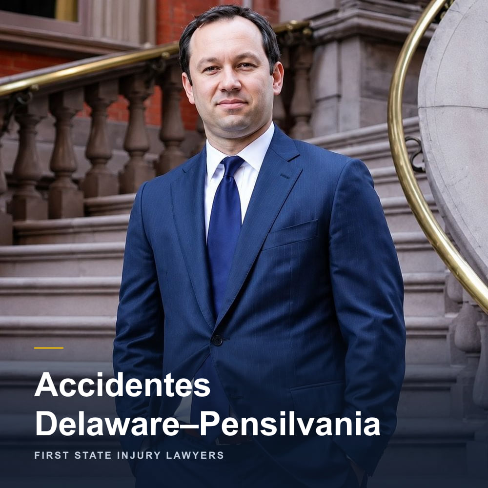 Accidentes Delaware–Pensilvania — el abogado de lesiones personales de Delaware Peter K. Janczyk de First State Injury Lawyers, en Wilmington