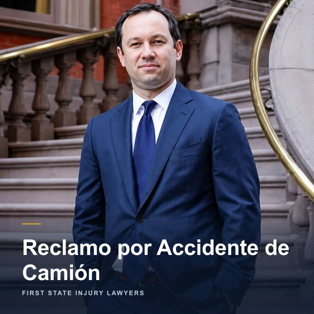 Reclamo por Accidente de Camión — el abogado de lesiones personales de Delaware Peter K. Janczyk de First State Injury Lawyers, en Wilmington
